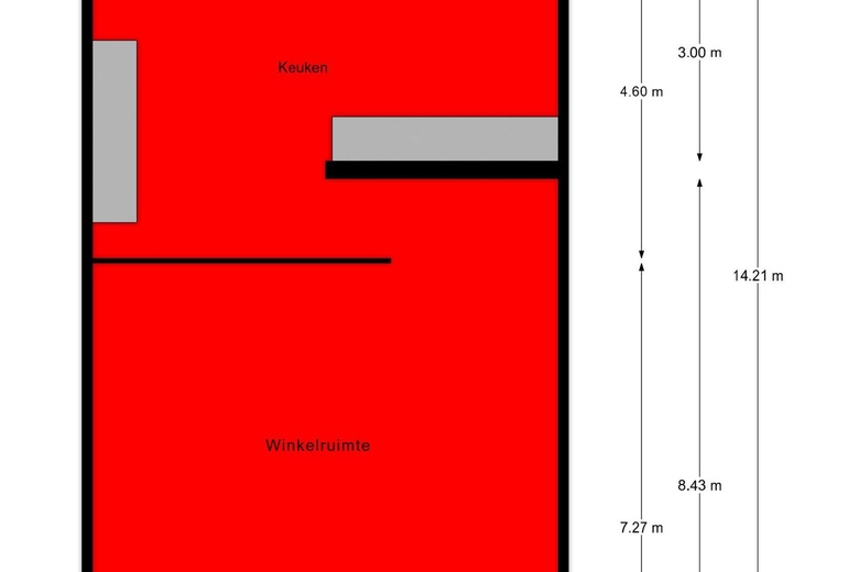 WinkelruimteaanBoterstraat 7<br/> inAlkmaar