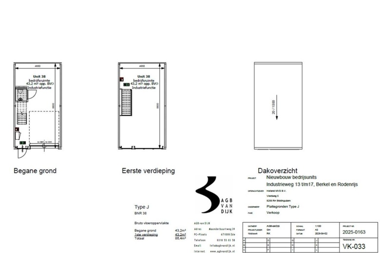 BedrijfsruimteaanIndustrieweg 13<br/> inBerkel en Rodenrijs