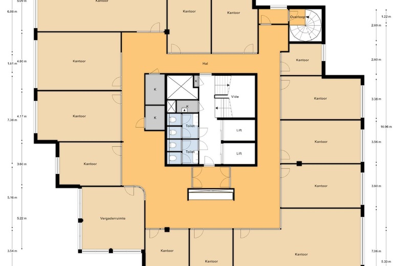 KantoorruimteaanBaron van Nagellstraat 136<br/> inBarneveld