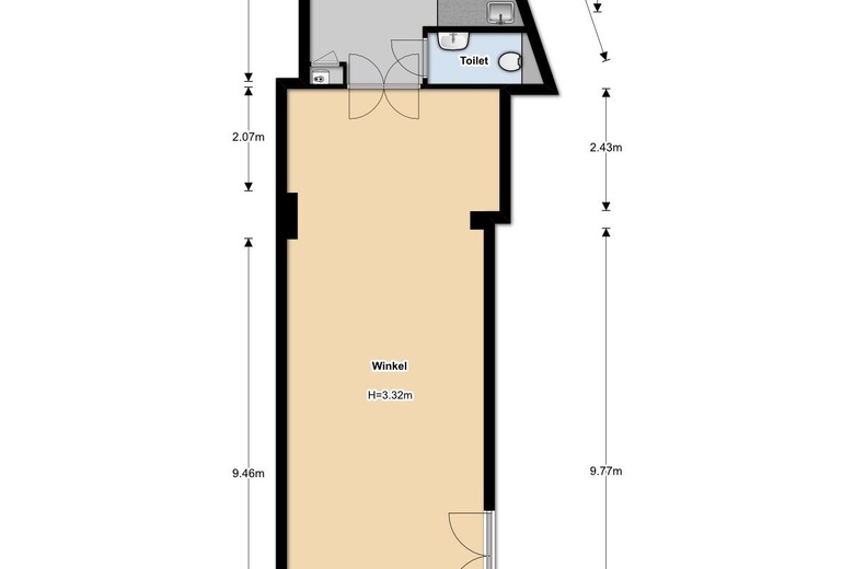 WinkelruimteaanNaarderstraat 29<br/> inLaren WinkelruimteaanNaarderstraat 29<br/> inLaren
