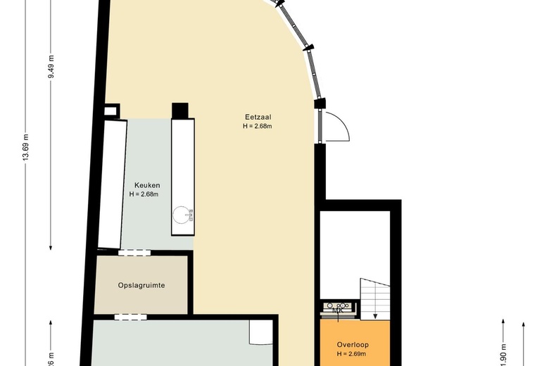 WinkelruimteaanGrote Beekstraat 2<br/> inVenlo WinkelruimteaanGrote Beekstraat 2<br/> inVenlo