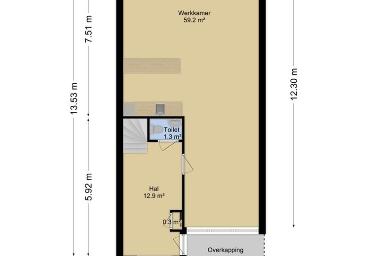 BedrijfsruimteaanKoningsweg 2 30<br/> inSoest