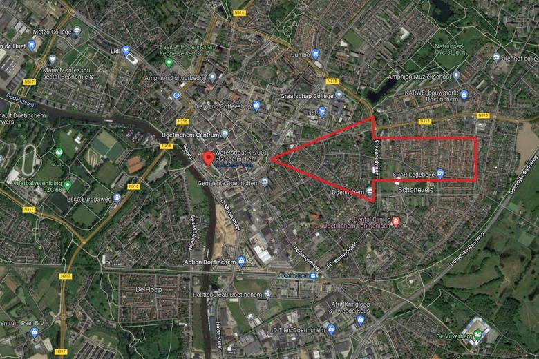 WinkelruimteaanWaterstraat 7<br/> inDoetinchem