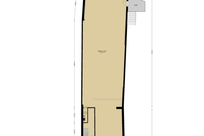 WinkelruimteaanKortemeestraat 27<br/> inBergen op Zoom