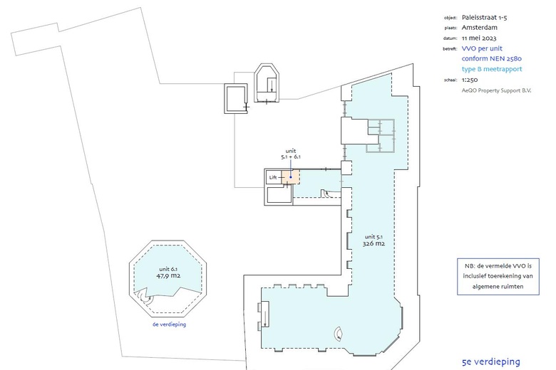 KantoorruimteaanPaleisstraat 1<br/> inAmsterdam