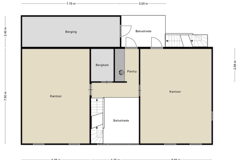 BedrijfsruimteaanVlotbrugweg 5 - Unit 3 0 ong<br/> inAlmere BedrijfsruimteaanVlotbrugweg 5 - Unit 3 0 ong<br/> inAlmere