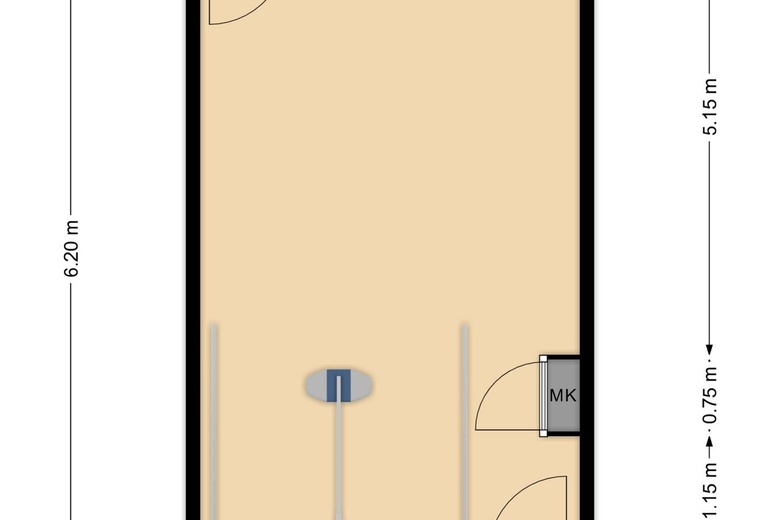 BedrijfsruimteaanFloris Versterlaan 62 D<br/> inLeiden