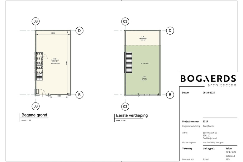 BedrijfsruimteaanEdisonstraat 10 - 12<br/> inOud-Beijerland BedrijfsruimteaanEdisonstraat 10 - 12<br/> inOud-Beijerland