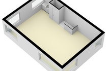 Bekijk foto 2 van eenheid 1 aan de Witte Paardweg 52 B in Wormerveer