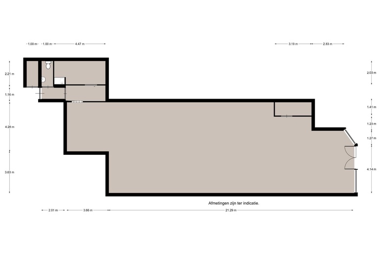 WinkelruimteaanSchoolstraat 68<br/> inVoorschoten