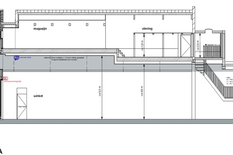 WinkelruimteaanKalverstraat 84<br/> inAmsterdam