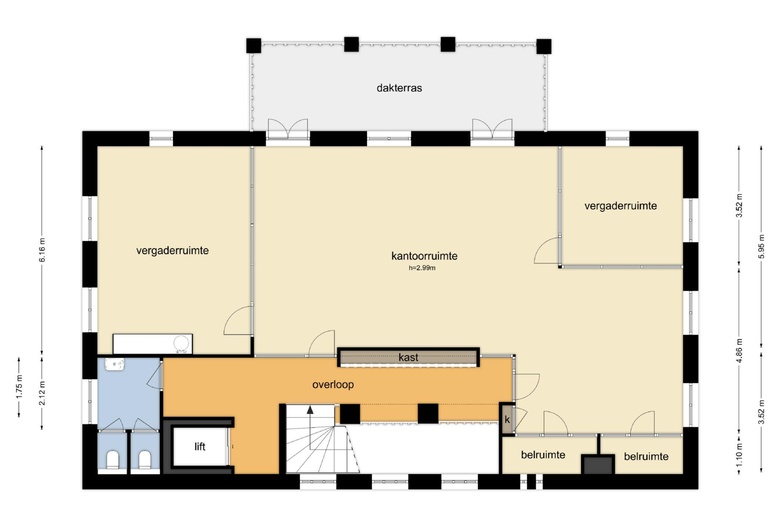 KantoorruimteaanUtrechtseweg 310 B38<br/> inArnhem