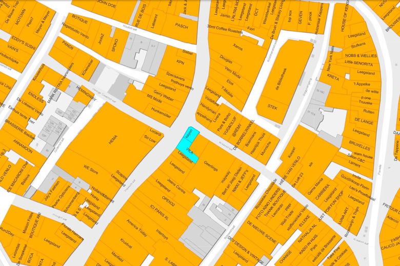 WinkelruimteaanVleesstraat 31<br/> inVenlo