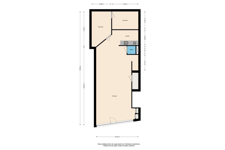 WinkelruimteaanDijk 15<br/> inAlkmaar