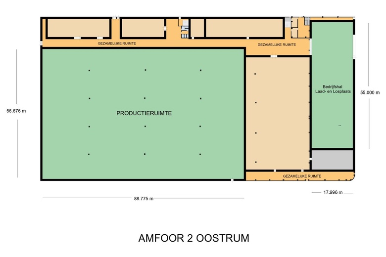 BedrijfsruimteaanDe Amfoor 2<br/> inOostrum