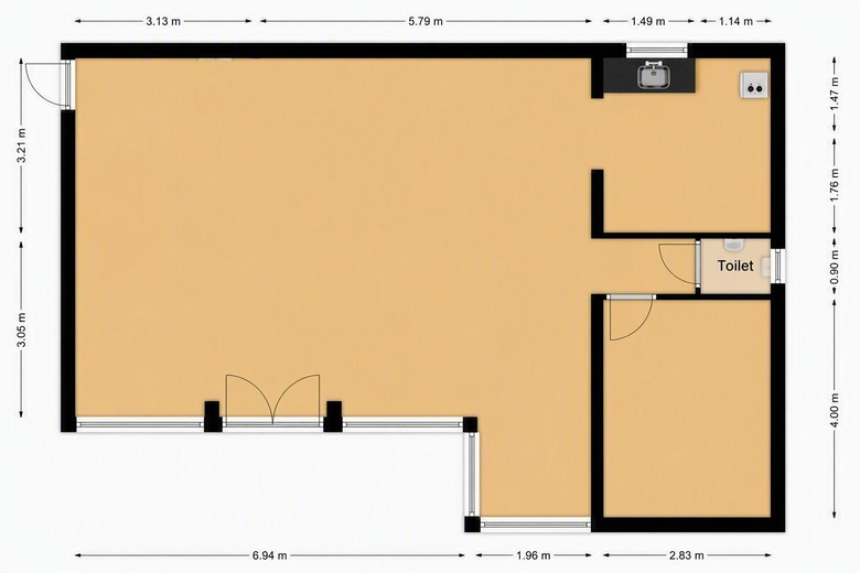 Winkelruimte Bussum - Poststraat 5 - Foto 13