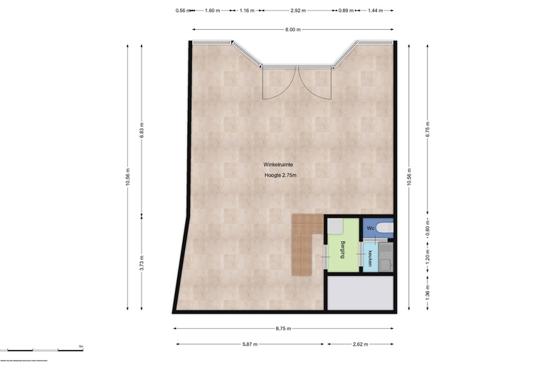 WinkelruimteaanPassage 32<br/> inRoosendaal
