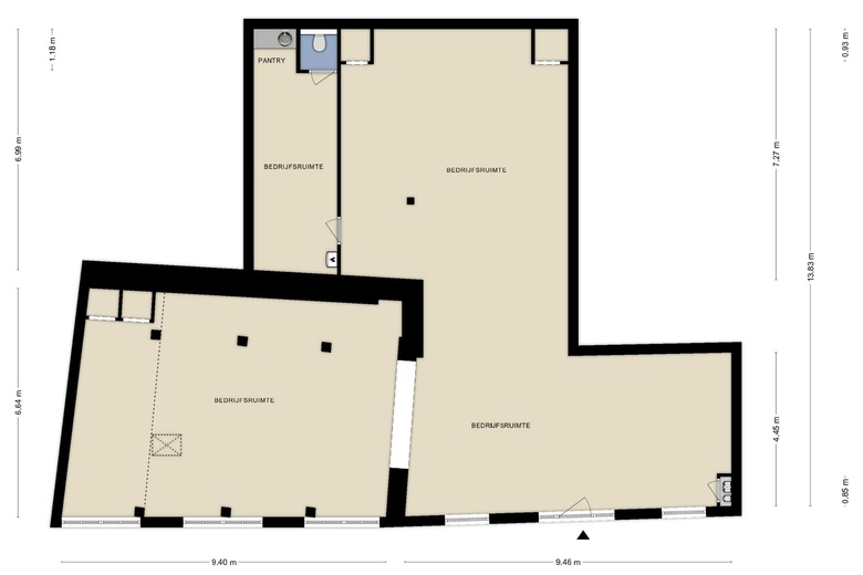 WinkelruimteaanAcademiestraat 8<br/> inHarderwijk