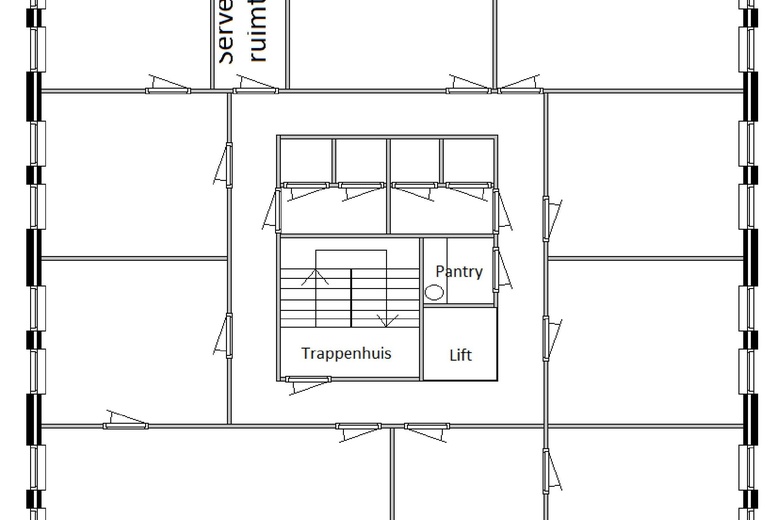 KantoorruimteaanLuzernestraat 19 - 21<br/> inNieuw-Vennep