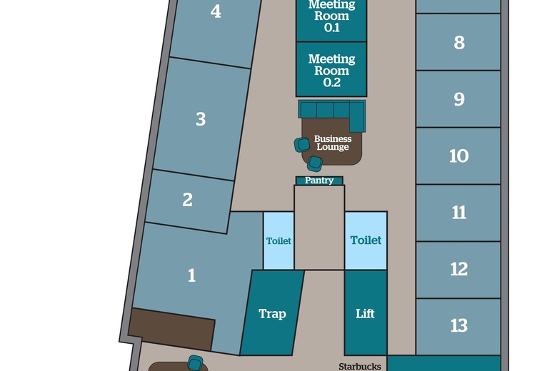 KantoorruimteaanSpoetnik 10-60 BU<br/> inAmersfoort