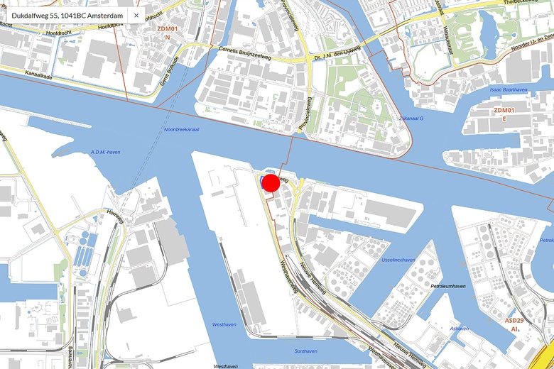 BedrijfsruimteaanDukdalfweg 55<br/> inAmsterdam