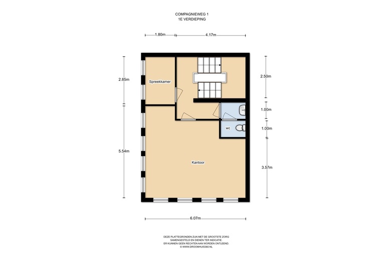 KantoorruimteaanCompagnieweg 3<br/> inBarneveld
