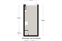 Bekijk foto 3 van eenheid 1 aan de Gabriel Metzustraat 46 J in Leiden