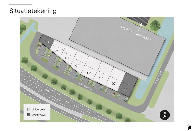 BedrijfsruimteaanAfmijnstraat 101 - 115<br/> inAmstelveen BedrijfsruimteaanAfmijnstraat 101 - 115<br/> inAmstelveen