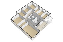 Bekijk foto 4 van eenheid 1 aan de Bovendonk 11 d in Roosendaal