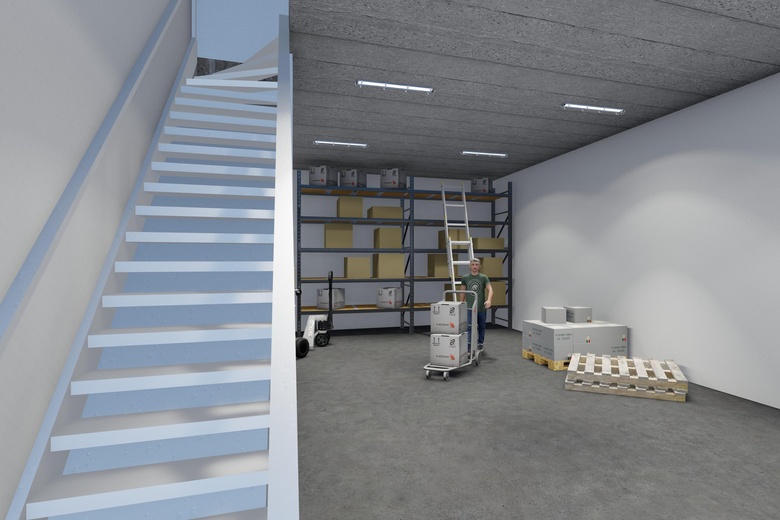 BedrijfsruimteaanA. Vogelstraat 12 (B-D) 0 ong<br/> inElburg