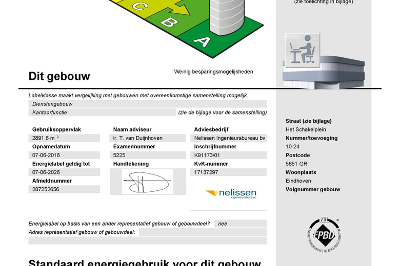 KantoorruimteaanHet Schakelplein 10 - 22<br/> inEindhoven