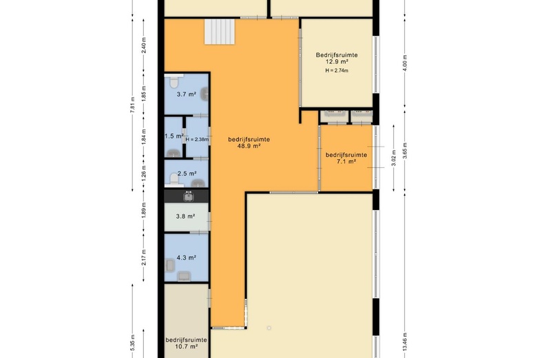 KantoorruimteaanStorkstraat 1<br/> inLekkerkerk