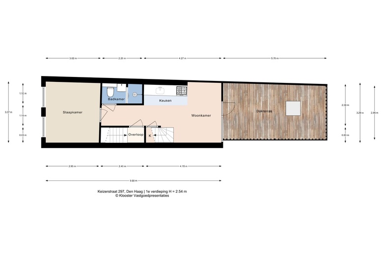WinkelruimteaanKeizerstraat 297<br/> inDen Haag