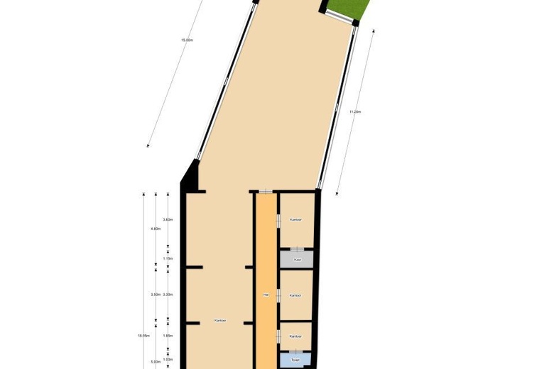 WinkelruimteaanFortuinstraat 1<br/> inBergen op Zoom