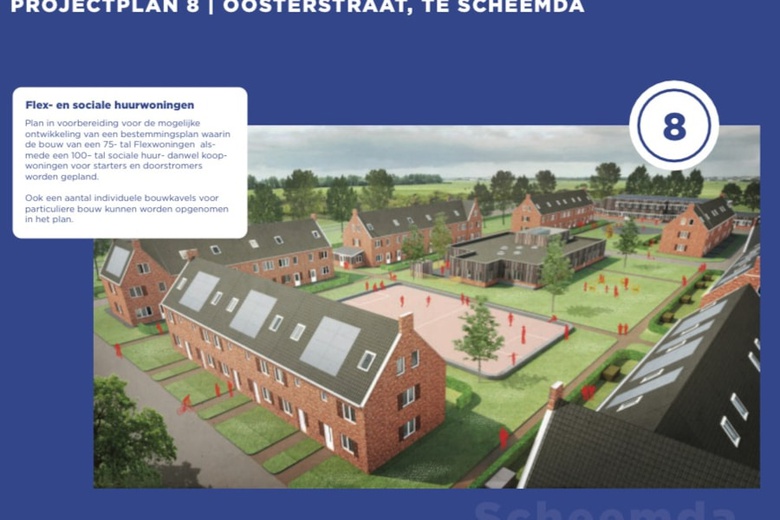 KavelaanOosterstraat 14<br/> inScheemda