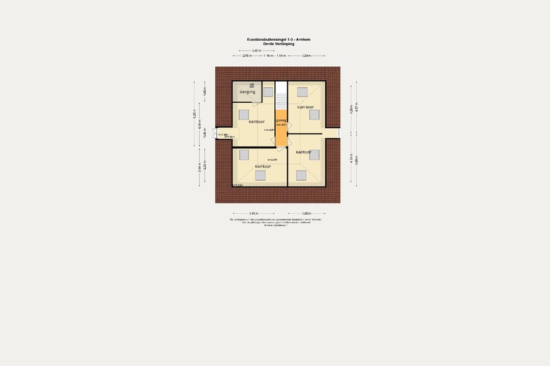 KantoorruimteaanEusebiusbuitensingel 1<br/> inArnhem
