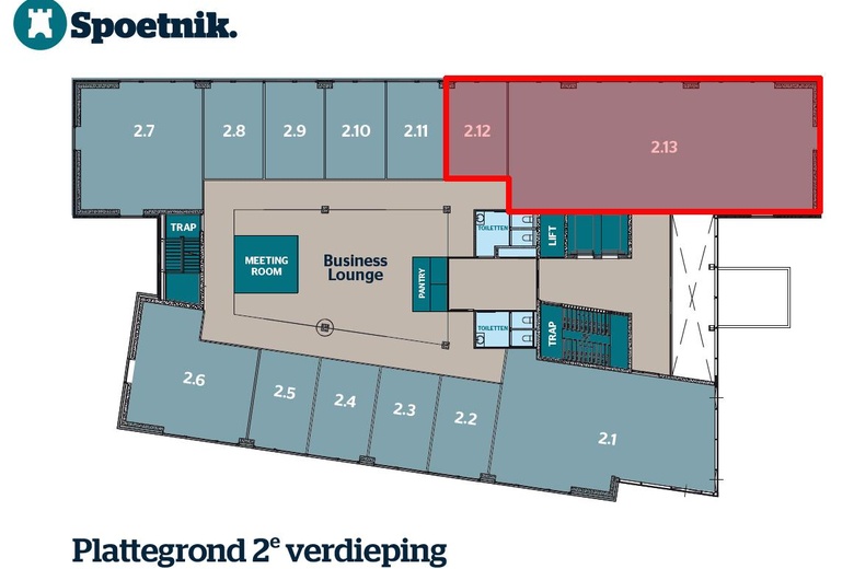 KantoorruimteaanSpoetnik 30<br/> inAmersfoort