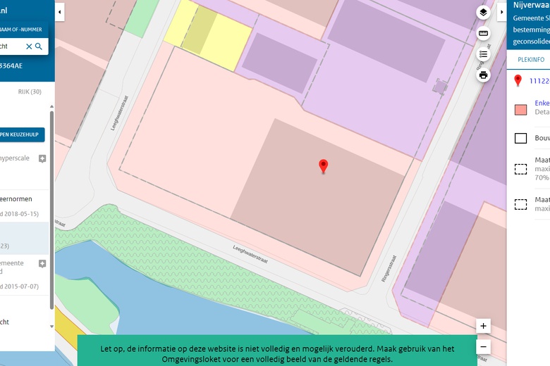 KavelaanLeeghwaterstraat 225<br/> inSliedrecht