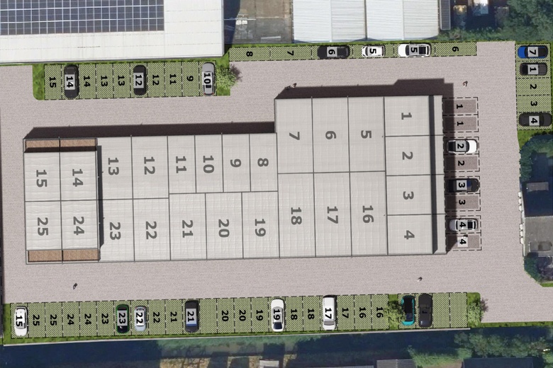 BedrijfsruimteaanHertzweg (unit 18) 0 ong<br/> inAlblasserdam