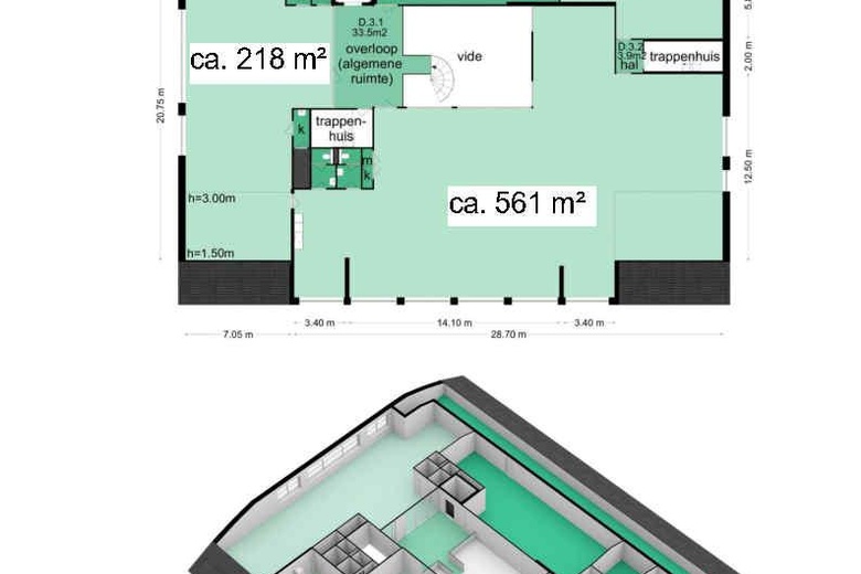 KantoorruimteaanSingaporestraat 66 - 80<br/> inLijnden
