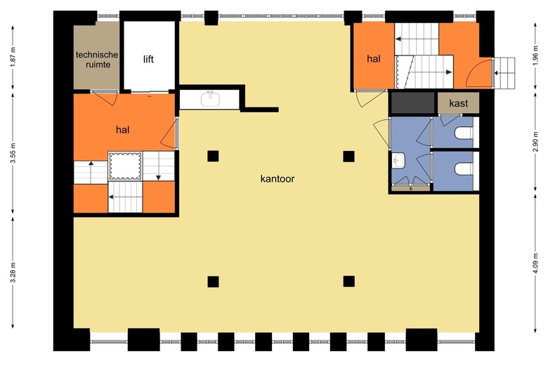 Kantoorruimte Amsterdam - Prinsengracht 108 B - Foto 30