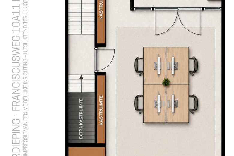 BedrijfsruimteaanFranciscusweg 10 A 11<br/> inHilversum