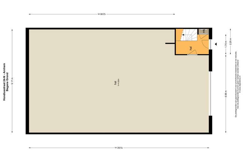 BedrijfsruimteaanHondiusstraat 24 N<br/> inArnhem