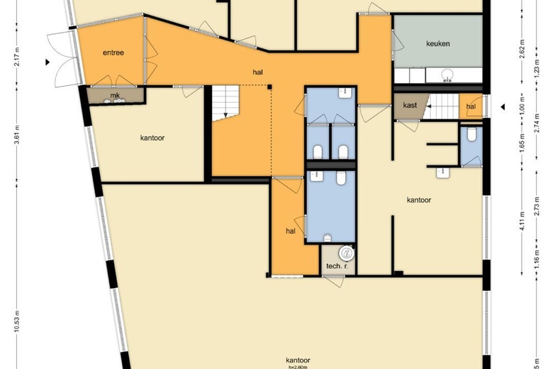 KantoorruimteaanPapiermolen 2 - 6<br/> inHouten