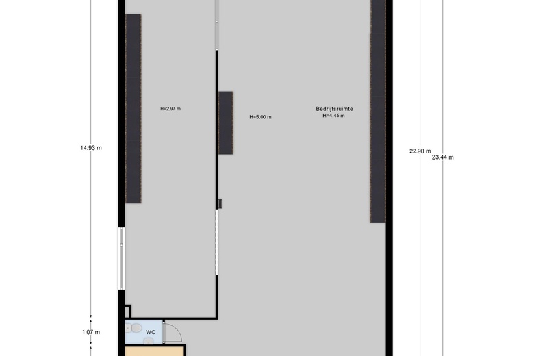 BedrijfsruimteaanNijverheidsstraat 3<br/> inWinterswijk