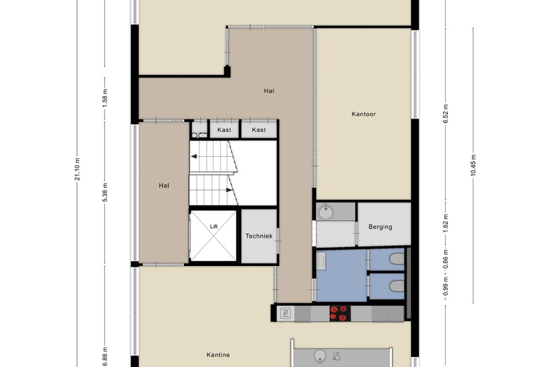 KantoorruimteaanLireweg 46 - 48<br/> inNieuw-Vennep