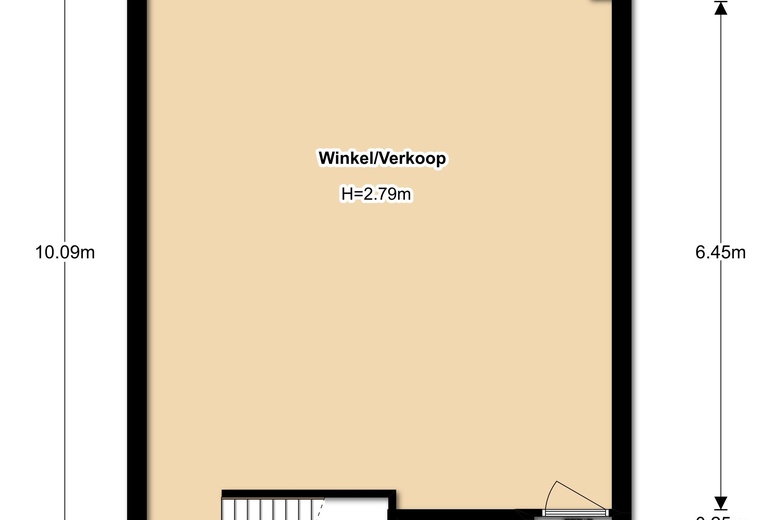 WinkelruimteaanNaarderstraat 23<br/> inLaren