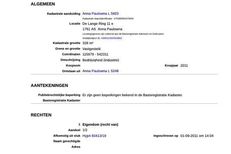 HorecaaanDe Lange Ring 11E<br/> inAnna Paulowna HorecaaanDe Lange Ring 11E<br/> inAnna Paulowna