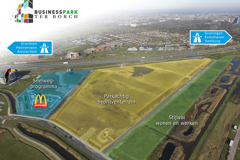 KavelaanBusinesspark Ter Borch (Woon- Werkkavels) 0 ong<br/> inEelderwolde KavelaanBusinesspark Ter Borch (Woon- Werkkavels) 0 ong<br/> inEelderwolde