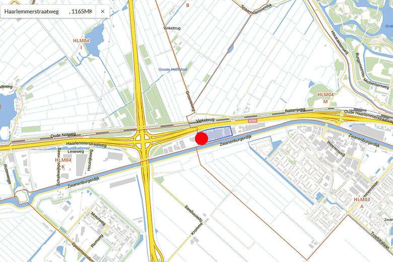 BedrijfsruimteaanHaarlemmerstraatweg 105<br/> inHalfweg